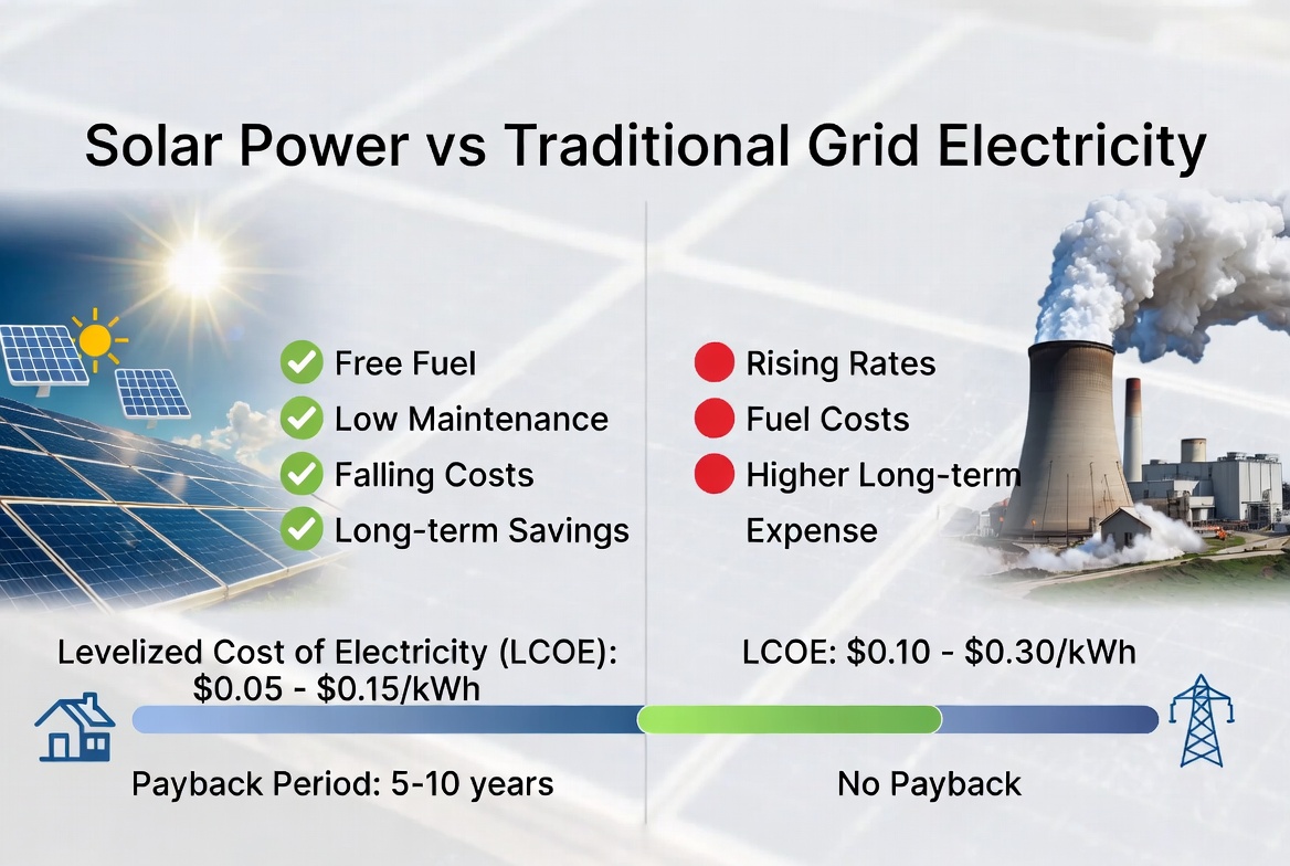 Solar vs Traditional Electricity